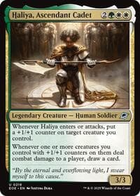 Haliya, Ascendant Cadet - Edge of Eternities - Magic: The Gathering card