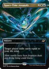 Space-Time Anomaly (Borderless) - Edge of Eternities - Magic: The Gathering card