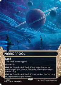 Mirrorpool (0027) (Borderless) - Edge of Eternities: Stellar Sights - Magic: The Gathering card