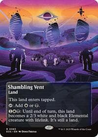 Shambling Vent (0083) (Borderless) - Edge of Eternities: Stellar Sights - Magic: The Gathering card