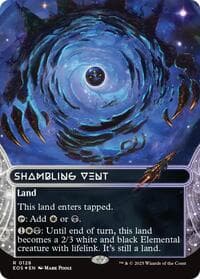 Shambling Vent (0128) (Borderless) (Galaxy Foil) - Edge of Eternities: Stellar Sights - Magic: The Gathering card