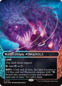 Wandering Fumarole (0135) (Borderless) (Galaxy Foil) - Edge of Eternities: Stellar Sights - Magic: The Gathering card