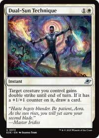 Dual-Sun Technique - Edge of Eternities - Magic: The Gathering card