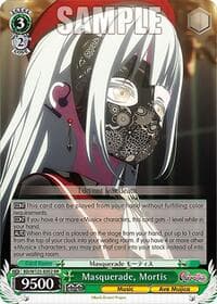 Masquerade, Mortis - MyGO!!!!! x Ave Mujica - Weiss Schwarz card