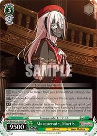 Masquerade, Mortis (SR) - MyGO!!!!! x Ave Mujica - Weiss Schwarz card