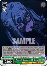 Amicable Conduct, Oblivionis - MyGO!!!!! x Ave Mujica - Weiss Schwarz card