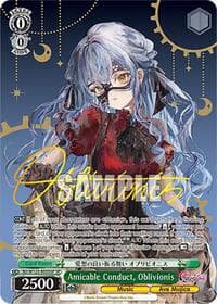 Amicable Conduct, Oblivionis (SP) - MyGO!!!!! x Ave Mujica - Weiss Schwarz card