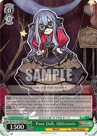 Poor Doll, Oblivionis (SR) - MyGO!!!!! x Ave Mujica - Weiss Schwarz card