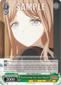 Heartwarming Time, Soyo Nagasaki - MyGO!!!!! x Ave Mujica - Weiss Schwarz card