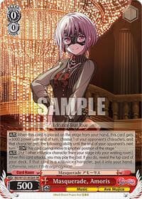 Masquerade, Amoris (SR) - MyGO!!!!! x Ave Mujica - Weiss Schwarz card