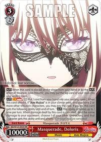Masquerade, Doloris - MyGO!!!!! x Ave Mujica - Weiss Schwarz card