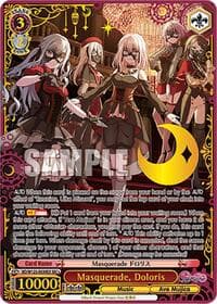 Masquerade, Doloris (SEC+) - MyGO!!!!! x Ave Mujica - Weiss Schwarz card