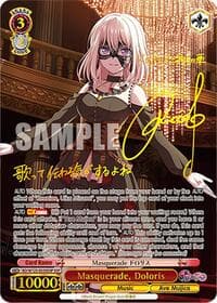 Masquerade, Doloris (SSP) - MyGO!!!!! x Ave Mujica - Weiss Schwarz card
