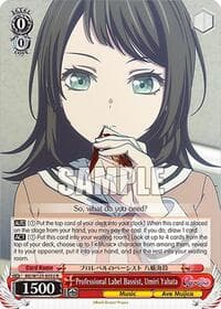Professional Label Bassist, Umiri Yahata - MyGO!!!!! x Ave Mujica - Weiss Schwarz card