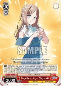 Together, Soyo Nagasaki (SR) - MyGO!!!!! x Ave Mujica - Weiss Schwarz card