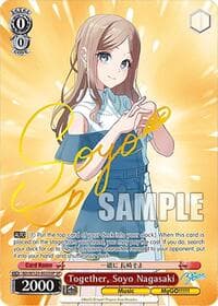 Together, Soyo Nagasaki (SP) - MyGO!!!!! x Ave Mujica - Weiss Schwarz card