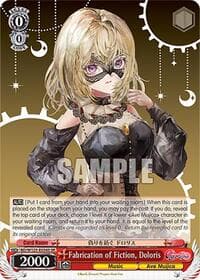 Fabrication of Fiction, Doloris (SR) - MyGO!!!!! x Ave Mujica - Weiss Schwarz card
