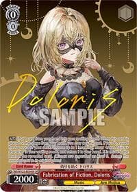 Fabrication of Fiction, Doloris (SP) - MyGO!!!!! x Ave Mujica - Weiss Schwarz card