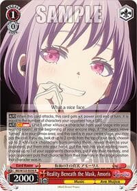 Reality Beneath the Mask, Amoris - MyGO!!!!! x Ave Mujica - Weiss Schwarz card