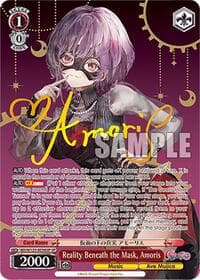 Reality Beneath the Mask, Amoris (SP) - MyGO!!!!! x Ave Mujica - Weiss Schwarz card