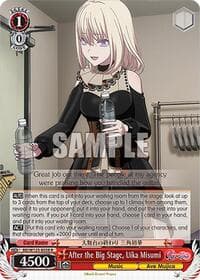 After the Big Stage, Uika Misumi - MyGO!!!!! x Ave Mujica - Weiss Schwarz card