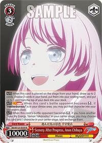 Scenery After Progress, Anon Chihaya - MyGO!!!!! x Ave Mujica - Weiss Schwarz card