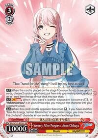 Scenery After Progress, Anon Chihaya (SR) - MyGO!!!!! x Ave Mujica - Weiss Schwarz card