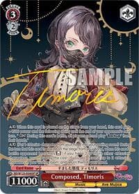 Composed, Timoris (SP) - MyGO!!!!! x Ave Mujica - Weiss Schwarz card