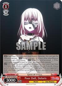 Poor Doll, Doloris - MyGO!!!!! x Ave Mujica - Weiss Schwarz card