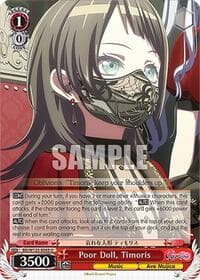 Poor Doll, Timoris - MyGO!!!!! x Ave Mujica - Weiss Schwarz card