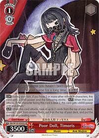 Poor Doll, Timoris (SR) - MyGO!!!!! x Ave Mujica - Weiss Schwarz card