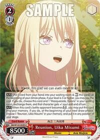 Reunion, Uika Misumi - MyGO!!!!! x Ave Mujica - Weiss Schwarz card