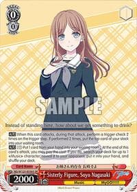 Sisterly Figure, Soyo Nagasaki (SR) - MyGO!!!!! x Ave Mujica - Weiss Schwarz card