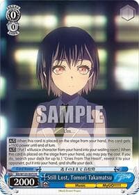 Still Lost, Tomori Takamatsu - MyGO!!!!! x Ave Mujica - Weiss Schwarz card