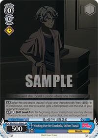 Watching Over Her Grandchild, Shifune Tsuzuki (SR) - MyGO!!!!! x Ave Mujica - Weiss Schwarz card