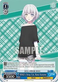 RiNG's Stray Cat, Rana Kaname (SR) - MyGO!!!!! x Ave Mujica - Weiss Schwarz card