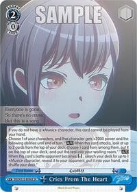 Cries From The Heart (SR) - MyGO!!!!! x Ave Mujica - Weiss Schwarz card