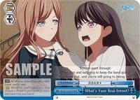 What's Your Real Intent? (RRR) - MyGO!!!!! x Ave Mujica - Weiss Schwarz card