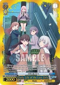 Daily Life of the Lost Girls (PR) (EX) - MyGO!!!!! x Ave Mujica - Weiss Schwarz card