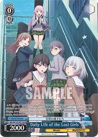 Daily Life of the Lost Girls (PR) (Foil) - MyGO!!!!! x Ave Mujica - Weiss Schwarz card