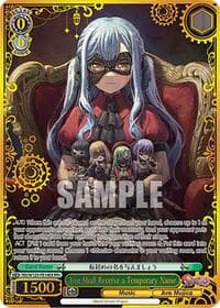 You Shall Receive a Temporary Name (PR) - MyGO!!!!! x Ave Mujica - Weiss Schwarz card
