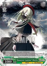 "Quaerere Lumina" Mortis - MyGO!!!!! x Ave Mujica - Weiss Schwarz card