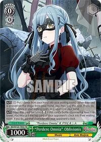"Perdere Omnia" Oblivionis - MyGO!!!!! x Ave Mujica - Weiss Schwarz card