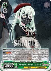 "Perdere Omnia" Mortis - MyGO!!!!! x Ave Mujica - Weiss Schwarz card