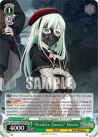 "Perdere Omnia" Mortis (RRR) - MyGO!!!!! x Ave Mujica - Weiss Schwarz card