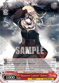 "Quaerere Lumina" Doloris (RRR) - MyGO!!!!! x Ave Mujica - Weiss Schwarz card