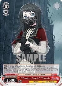 "Perdere Omnia" Timoris - MyGO!!!!! x Ave Mujica - Weiss Schwarz card