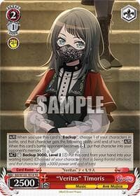 "Veritas" Timoris - MyGO!!!!! x Ave Mujica - Weiss Schwarz card