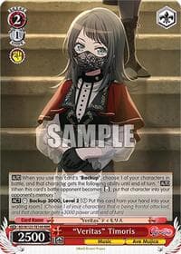 "Veritas" Timoris (RRR) - MyGO!!!!! x Ave Mujica - Weiss Schwarz card