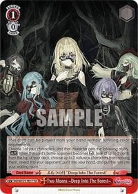 Two Moons ~Deep Into The Forest~ - MyGO!!!!! x Ave Mujica - Weiss Schwarz card